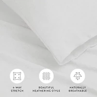 Casual Comfort Jersey Knit Deep Pocket Sheet Set