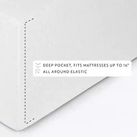 Casual Comfort Jersey Knit Deep Pocket Sheet Set