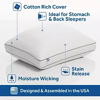 Sealy EternaLoft Medium Support Pillow