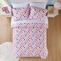 INK+IVY Kids Multi Heart Quilt Set