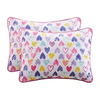 INK+IVY Kids Multi Heart Quilt Set