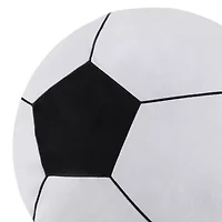 INK+IVY Kids Soccer Ball Round Throw Pillow