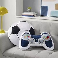 INK+IVY Kids Game Controller Oblong Throw Pillow