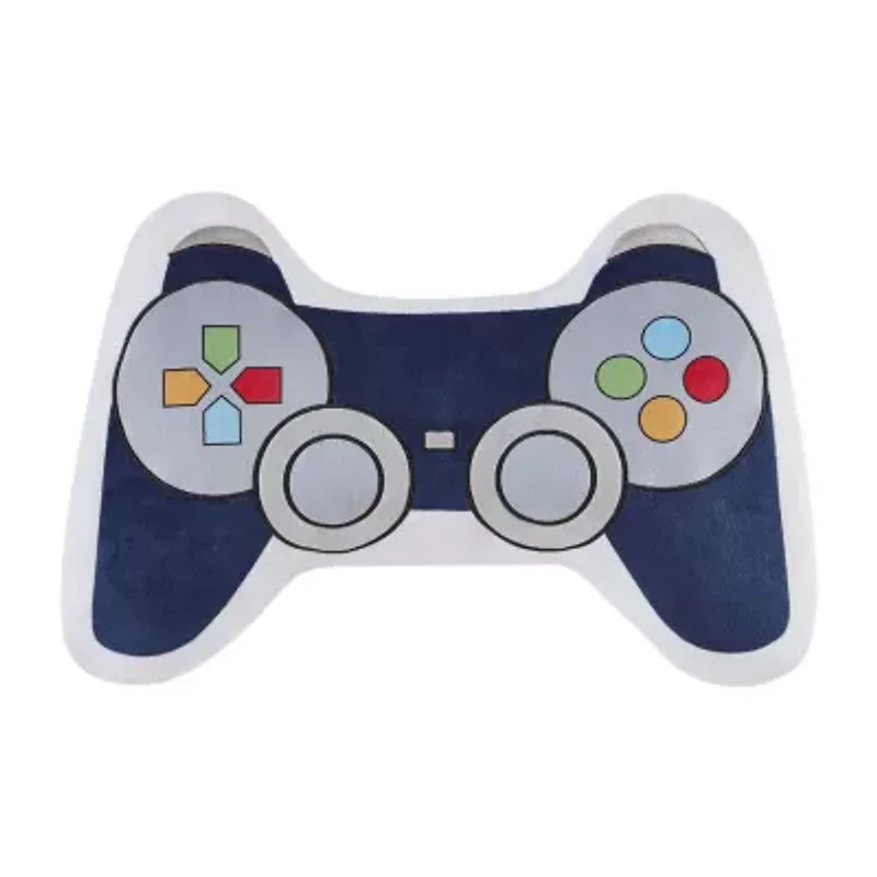 INK+IVY Kids Game Controller Oblong Throw Pillow
