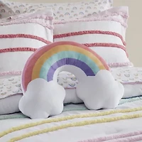 INK+IVY Kids Rainbow Throw Pillow