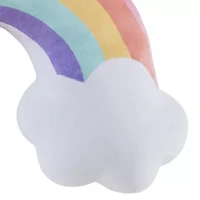 INK+IVY Kids Rainbow Throw Pillow