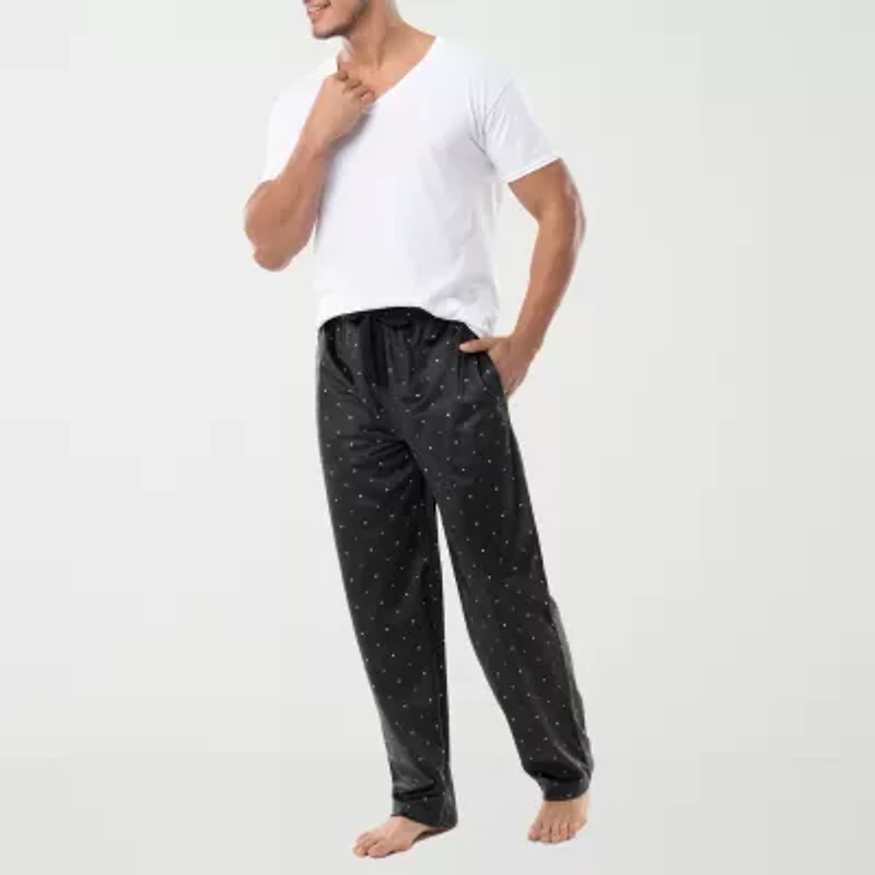 Van Heusen Mens Fleece Pajama Pants