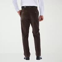 Haggar Stretch Corduroy Mens Classic Fit Flat Front Pant