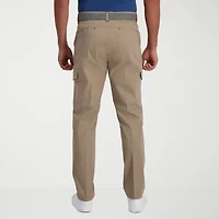 Haggar The Active Series Free Trek Urban Mens Stretch Fabric Straight Fit Cargo Pant