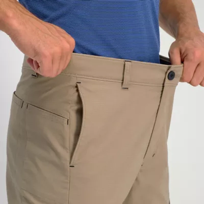 Haggar The Active Series Free Trek Urban Mens Stretch Fabric Straight Fit Cargo Pant