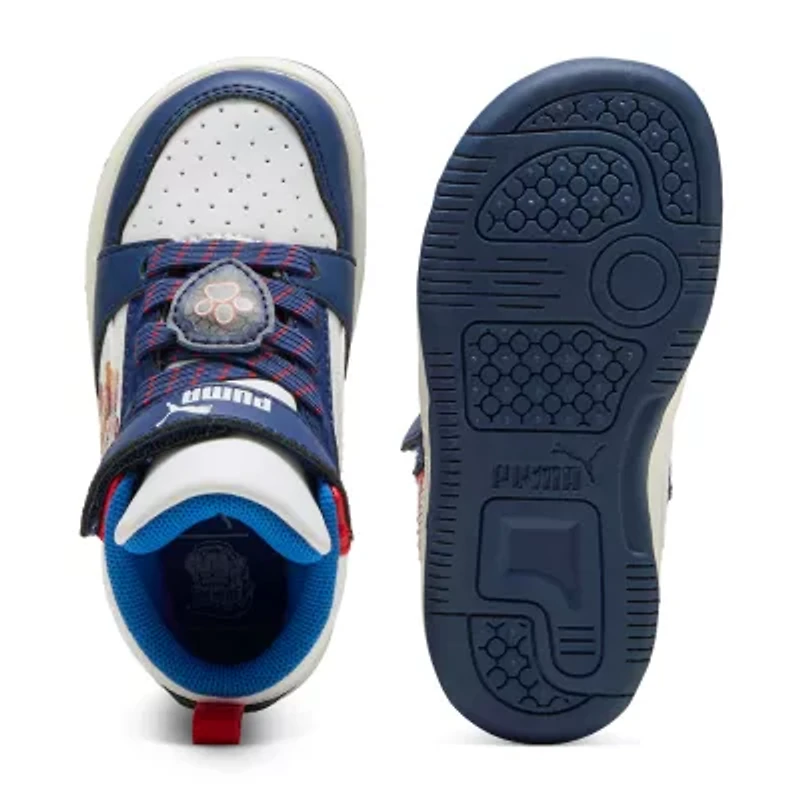 PUMA Rebound V6 Toddler Boys Paw Patrol Basketball Shoes