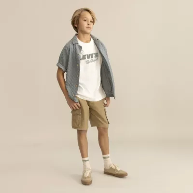 Levi's® Big Kid Boys Adjustable Waist Cargo Short