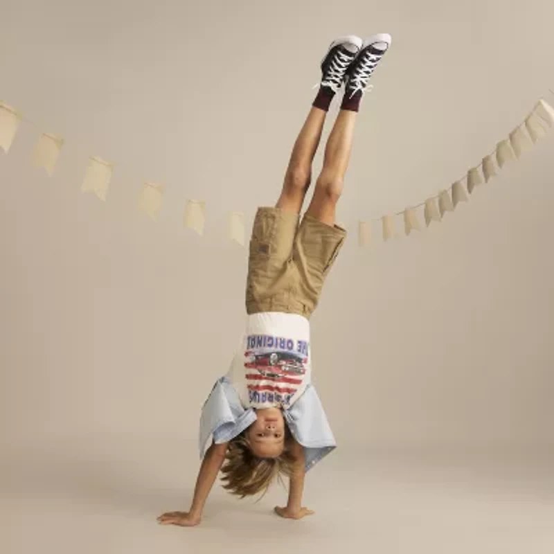 Levi's® Big Kid Boys Adjustable Waist Cargo Short