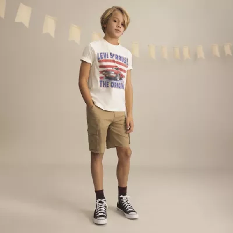 Levi's® Big Kid Boys Adjustable Waist Cargo Short