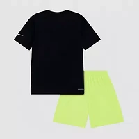 Nike 3BRAND by Russell Wilson Big Kid Boys 2-pc. Short Set