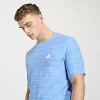 adidas Essentials Flex Mens Crew Neck Short Sleeve Active Big and Tall T-Shirt