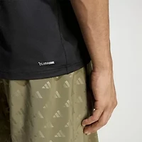 adidas Essentials Flex Mens Crew Neck Short Sleeve Active Big and Tall T-Shirt