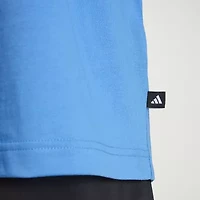 adidas Mens Crew Neck Short Sleeve Active Big and Tall T-Shirt