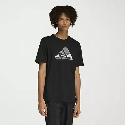 adidas Mens Crew Neck Short Sleeve Active Big and Tall T-Shirt