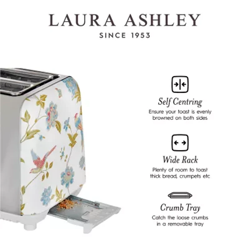 Laura Ashley 2-Slice Electric Toaster