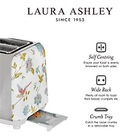 Laura Ashley 2-Slice Electric Toaster