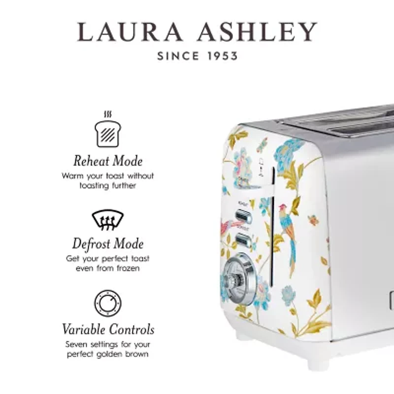 Laura Ashley 2-Slice Electric Toaster