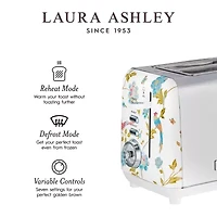 Laura Ashley 2-Slice Electric Toaster
