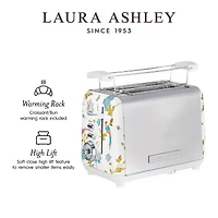 Laura Ashley 2-Slice Electric Toaster