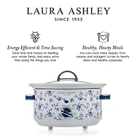 Laura Ashley 3 1/2 Qt Slow Cooker