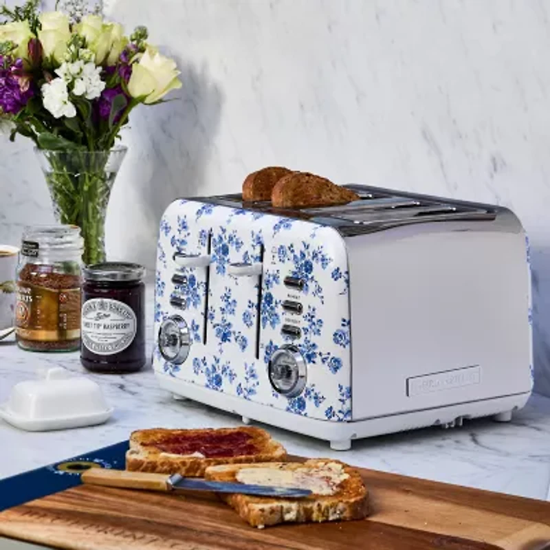 Laura Ashley 4-Slice Electric Toaster