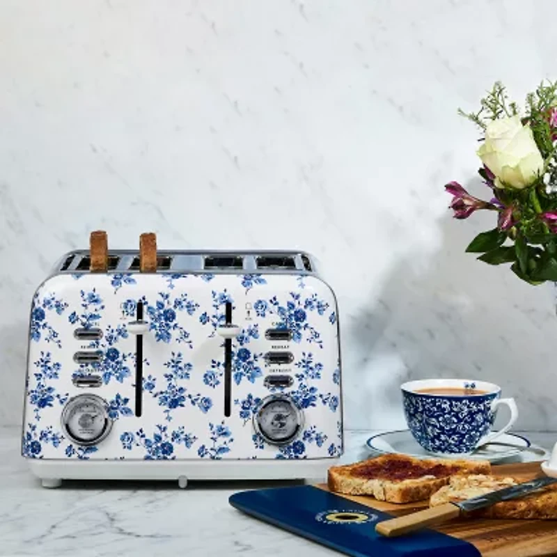 Laura Ashley 4-Slice Electric Toaster