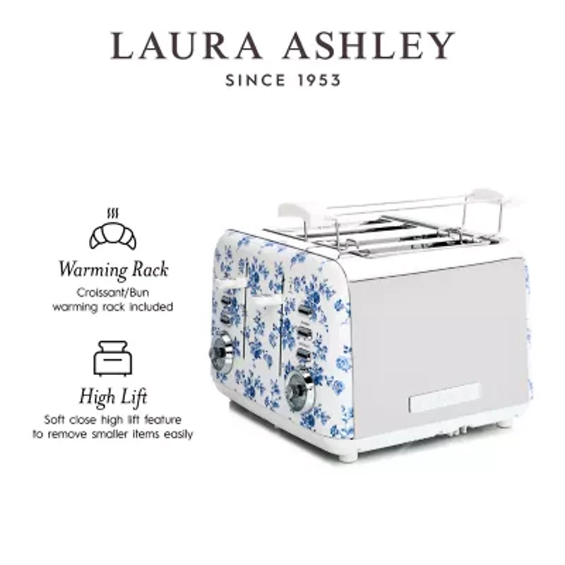 Laura Ashley 4-Slice Electric Toaster
