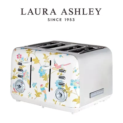 Laura Ashley 4-Slice Electric Toaster