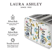 Laura Ashley 4-Slice Electric Toaster