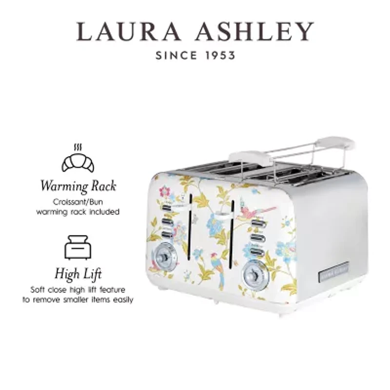 Laura Ashley 4-Slice Electric Toaster