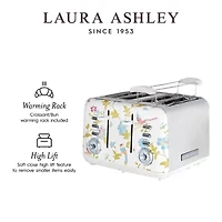 Laura Ashley 4-Slice Electric Toaster