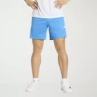 adidas Essentials 3 Stripe Pique Mens 7" Workout Shorts