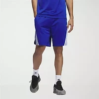 adidas 3 Stripe Mens 9" Basketball Short