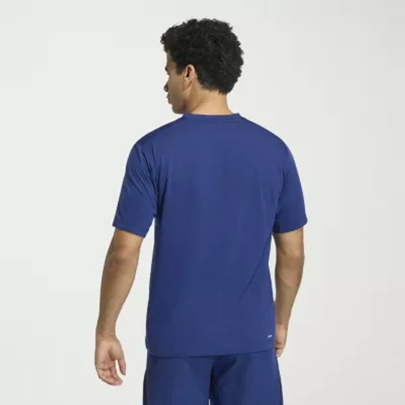 adidas Essentials Feel Ready Mens Crew Neck Short Sleeve Active Big and Tall T-Shirt