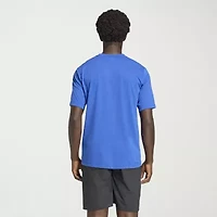 adidas Essentials Feel Ready Mens Crew Neck Short Sleeve Active Big and Tall T-Shirt