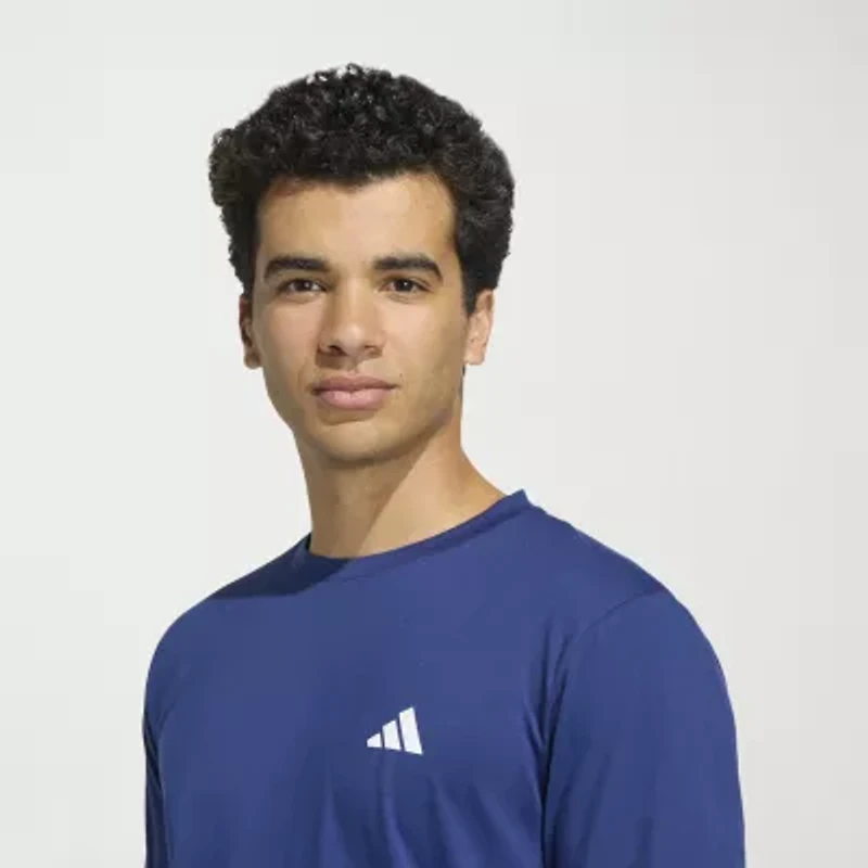 adidas Essentials Feel Ready Mens Crew Neck Short Sleeve Active Big and Tall T-Shirt