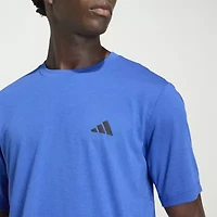 adidas Essentials Feel Ready Mens Crew Neck Short Sleeve Active Big and Tall T-Shirt