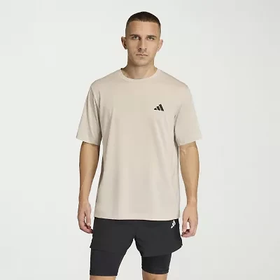 adidas Essentials Feel Ready Mens Crew Neck Short Sleeve Active Big and Tall T-Shirt