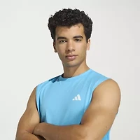 adidas Essentials Feel Ready Mens Crew Neck Sleeveless Active Big and Tall T-Shirt