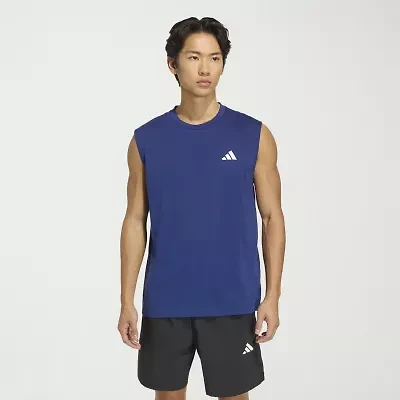 adidas Essentials Feel Ready Mens Crew Neck Sleeveless Active Big and Tall T-Shirt