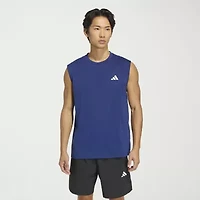 adidas Essentials Feel Ready Mens Crew Neck Sleeveless Active Big and Tall T-Shirt