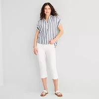 St. John's Bay Womens Short Sleeve Blouse