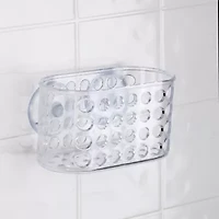 Kennedy International Clear Suction Bath Basket