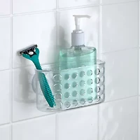 Kennedy International Clear Suction Bath Basket