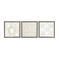 Signature Design by Ashley® Odella 3-pc. Wall Sculpture